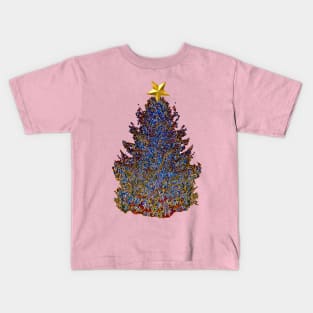 Pretty Christmas tree Kids T-Shirt